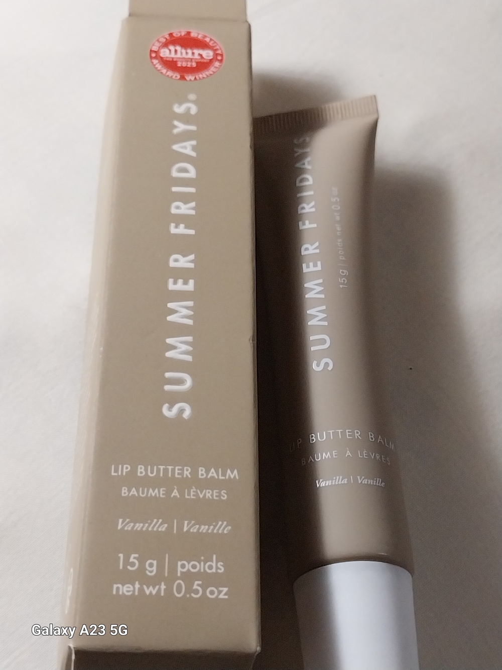 Summer Fridays Lip Butter Balm Vanilla Beige NWT